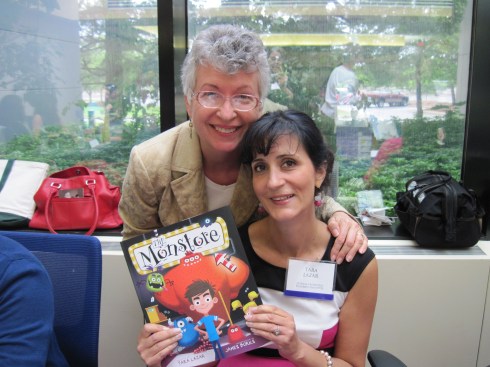 Author Darlene Jacobsen and I. And me? Or is it I?