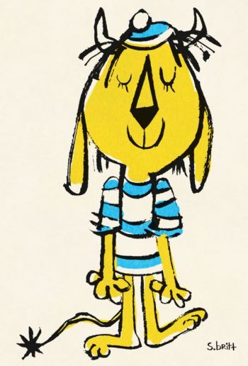 Normal Norman stripe sketch