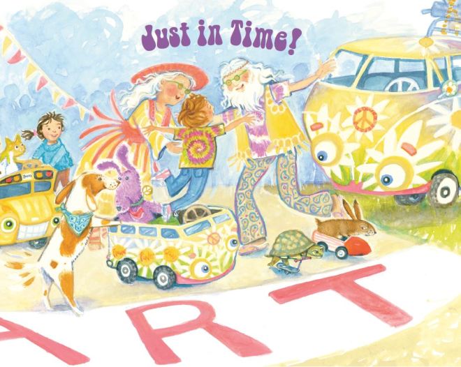 This Old Van interior - right side of spread