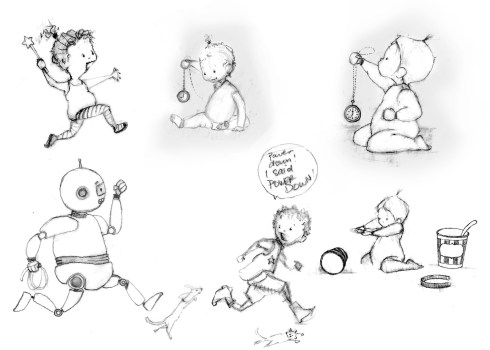 HH character sketches